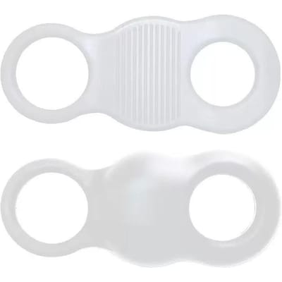 Protection de pouce pour le baseball - Bouclier d'entraînement robuste avec pouce protecteur pour l'entraînement au batting, Équipement d'entraînement de baseball portable 1PC blanc
