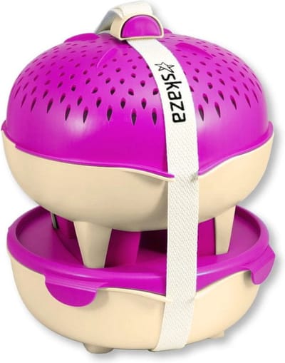 Skaza - Camping en Picknick Set - met bestek - 16-delig - Roze
