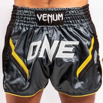 Venum ONE FC Impact Muay Thai Short Grijs Zwart - XS