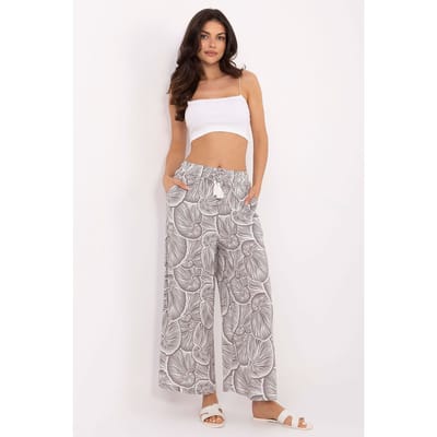 Paisley Drift Pants - Beige / M