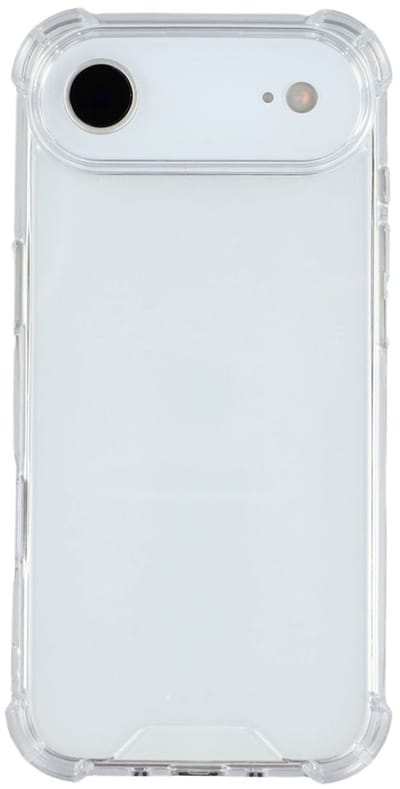 Anti Shock Silicone Hoesje Geschikt voor iPhone 17 Air - transparant - ZT Accessoires