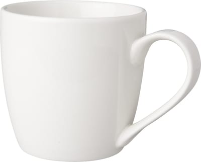 Mammoet - Budgetline - Neo - Beker laag - 25 cl - 12 stuks - Wit – Porselein