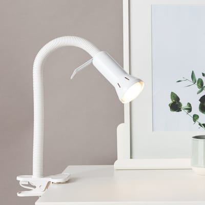 Brilliant Antony Klemlamp Spaarlamp E14 40 W Wit