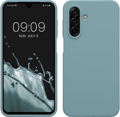 kwmobile telefoonhoesje geschikt voor Samsung Galaxy A17 4G / 5G - Hoesje met siliconen coating - Smartphone case in antieksteen