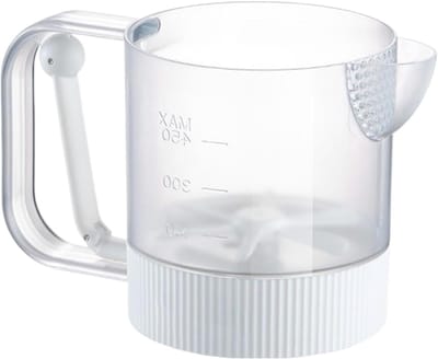 Eierroerbeker - Keukenmixer container - Bakken en kloppen - Semi-automatische garde - 185 x 115 x 106 cm - Wit