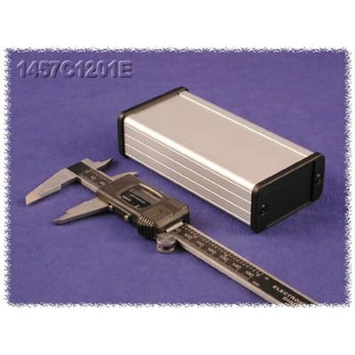 Hammond Electronics 1457C1201E Universele behuizing 120 x 59 x 31 Aluminium Natuur 1 stuk(s)