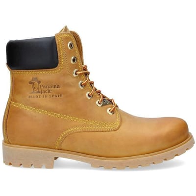 Panama Jack 03 C1 Herenlaarzen Tan Waterdicht Leer Veterschoenen Wandelen Enkel Chukka