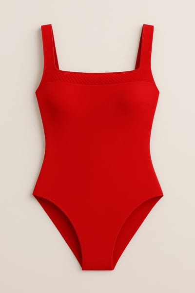Beachlife Badpak - Fiery Red - Maat 110-116
