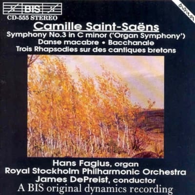 Hans Fagius, Royal Philharmonic Orchestra, James De Preist - Symphony No.3 In C Minor (CD)