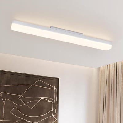 Glitzerlife - Led Plafondlamp - Flikkervrij En Oogvriendelijk - Plafondlamp Keuken - 4000K Daglicht - CRI80+ - 60Cm - Wit