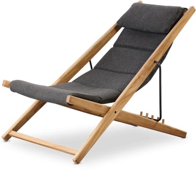 Chill Dept - Beaver Creek Outdoor Loungestoel Charcoal Chill Dept