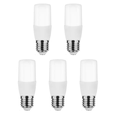 Modee E27 LED Lamp 7.9W - 650lm - 2700K - Warm Wit - LED Stick Lamp T37 - Vervangt 70W Halogeen Gloeilamp - 5 stuks
