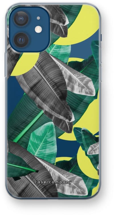 Case Company® - Hoesje geschikt voor iPhone 12 hoesje - Fantasie jungle - Soft Cover Telefoonhoesje - Bescherming aan alle Kanten en Schermrand