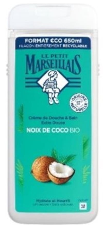 Le Petit Marseillais douche & bad 650ML Coco
