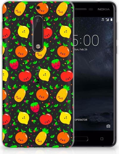 Nokia 5 Siliconen Case Fruits