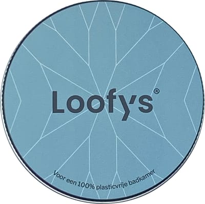 Loofys Zeepblikje Rond Zwart (60ml) - Shampoo & Conditioner Bar Blikje - Herbruikbaar Zeepbakje & Reisblikje - Plasticvrij & Duurzaam