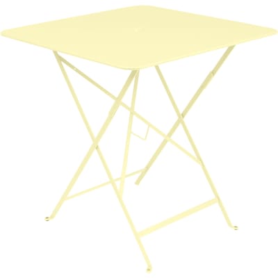 Fermob BISTRO klaptafel vierkant - A6 citroensorbet - 71 x 71 cm