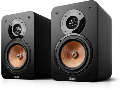 Teufel ULTIMA 20 - 2-kanaals hifi-boekenplankspeakers - 50 watt - set van 2 - Bassreflex-ontwerp - zwart