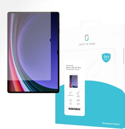 Just in Case screenprotector geschikt voor Samsung Galaxy Tab S11 Ultra / S10 Ultra / Tab S9 Ultra 14.6 inch - Screenprotector Tablet Glas