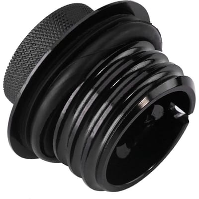 Zwarte Motorfiets Reservoir Brandstoftank Benzinedop voor Touring black