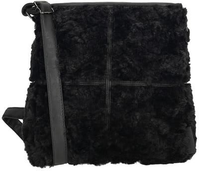 Enrico Benetti Fay Schoudertas Teddy 65028 - Zwart