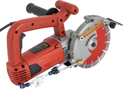 Sleufmachine - Wandfreesmachine - Snel Sleuven Frezen - Instelbare Diepte - 71 mm Diepte - Rood