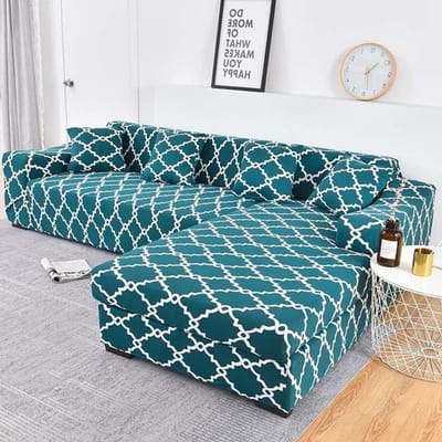 L-vormige hoek chaise longue bank Cubre bank elastische bankhoes stretch bankhoezen voor de woonkamer 2seater and 2seater