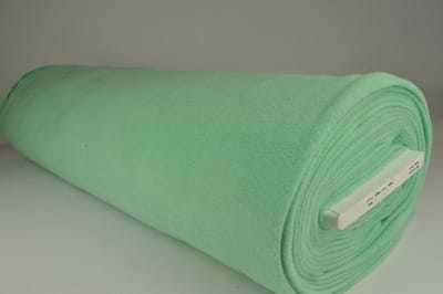 Fleece stof - Licht mint - 10 meter