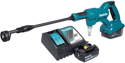 Makita DHW 180 RT1 accudrukreiniger 18 V 24 bar + 1x oplaadbare accu 5.0 Ah + lader
