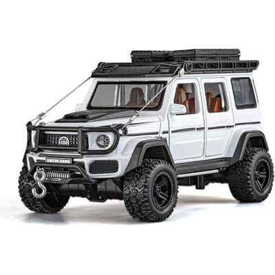 1:32 Mercedes Benz G550 4X4 Off Road Suv Legering Diecast Modelauto Bibliotheek Boekenkast Decoratief Ornament Verzamelobjecten Automobiel