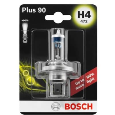 Lamp Halogeen BOSCH H4 Plus 90% 12V, 60/55W