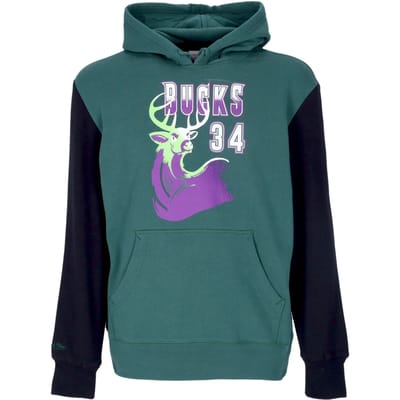 Herenhoodie Nba Fashion Fleecehoodie 1996 No 34 Ray Allen Hardwood Classics Milbuc
