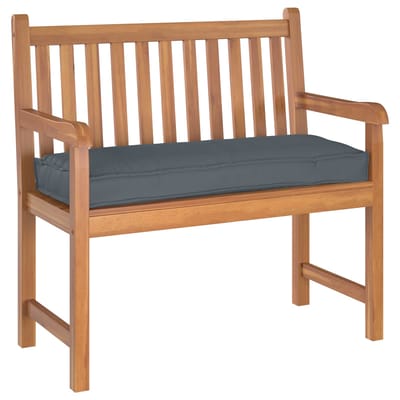vidaXL - Kussen - Oxford - Stof - Antraciet - 100 - x - 40 - x - 8 - cm