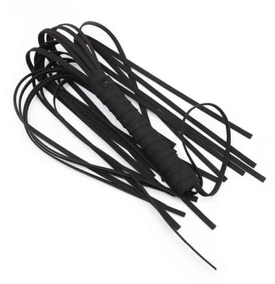 Smart Moves - Faux Suede Flogger - 45 cm - Zwart