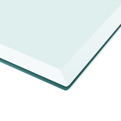 vidaXL - Tafelblad - van - gehard - glas - 800x800 - mm - vierkant