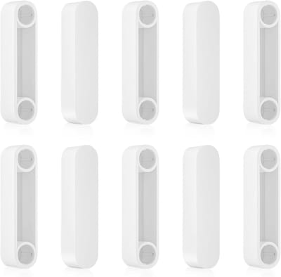 10 plastic roestvrijstalen huls gereedschapsets, eindkappen voor draadplanken, accessoires voor kastplanken en opbergsystemen