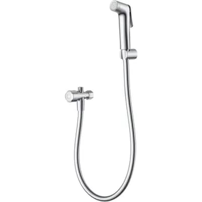 Aquavive Bidetkraan – Chroom – Met Handbidet En Wandhouder – Anti-terugslagklep