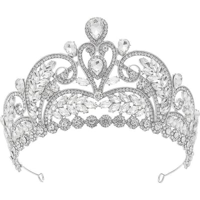 Elegante Bruiloftskroon voor Bruiden Tiara's en Kronen Bruidshaarsieraden Prom Pageant Hoofdsieraad Verjaardag Hoofdsieraden
