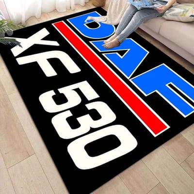 Daf Vrachtwagen Tapijt en Kleed Klassieke Auto logo Tapijt Vloermat Woonkamer Slaapkamer Decoreren Zacht Tapijt Kinderkamer Kleed Wasbare Kleden 50x80cm