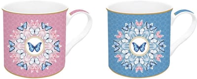 Easy Life Spring Parade- mokken set- porselein- in doos - meerkleurig- 300 ml