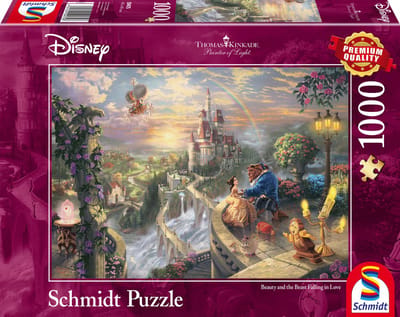 Schmidt Disney puzzel Beauty and the Beast 1000 stukjes legpuzzel.