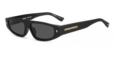 Dsquared2 D2 0184/G/S Black 60/16/145 WOMAN Zonnebrillen