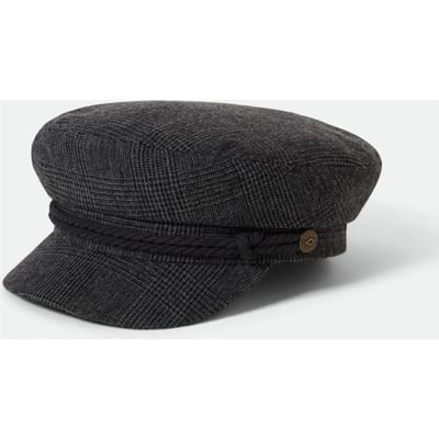 Brixton Beanie - Fiddler Cap - grijs