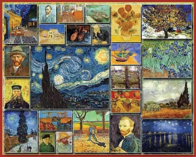 Legpuzzel 1000 stukjes - Kunstpuzzel - Ontspannen tijdverdrijf - Klassiek kunstthema - 24 x 30 inch - Meerkleurig