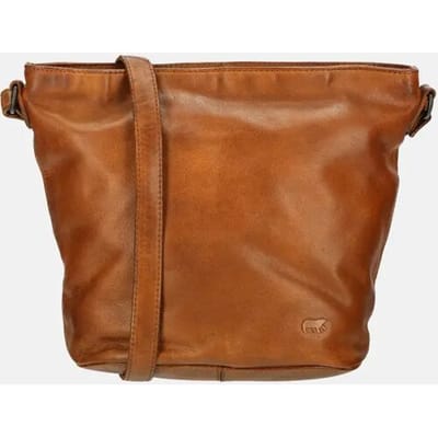Bear Design Schoudertas 'Suze' - Cognac
