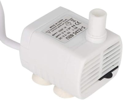 MK Stoer - Mini watertankpomp - Aquarium - Draagbaar - Dompelpomp - Huisdier - Waterdispenser - USB-compatibel - Zwart - Algemene toepassing