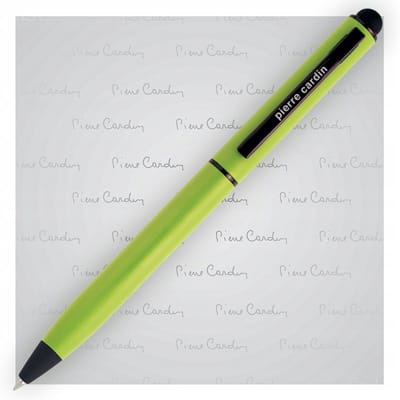 Pierre Cardin Celebration metalen pen - groen met touchscreen-functie
