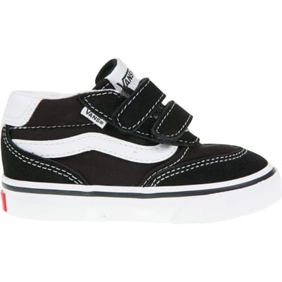 Vans Brooklyn Mid V SUEDE/CANVAS BLACK/WHITE Unisex Sneakers - Black/White
