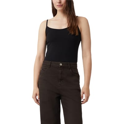 Comma T-shirts Black Größe: 32 | Ausgestellte Hosen Outlet | Damen | Schwarz