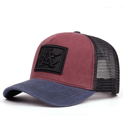 Nieuwe Eenvoudige Mode Ademende Mesh Pet Ca Geborduurde Hip Hop Pet Buiten Dagelijkse Vrije Tijd Decoratie Pet Unisex Baseballpet black